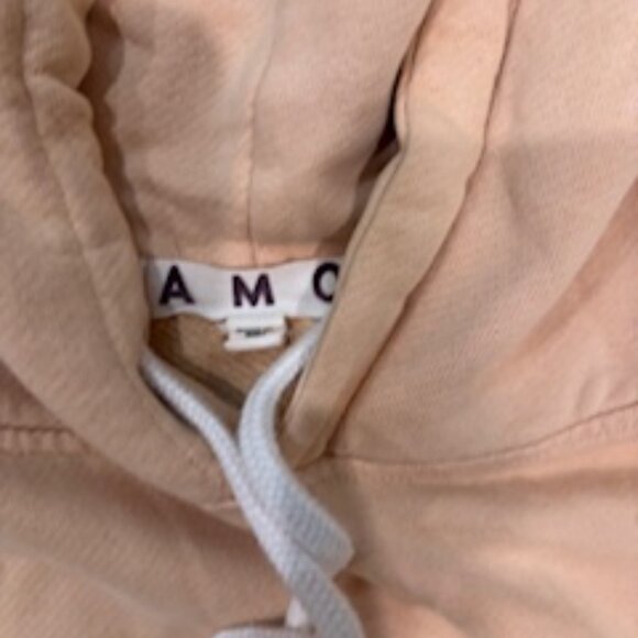 AMO cotton hoodie sz S/M - Picture 3 of 3